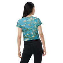 Load image into Gallery viewer, Vincent van Gogh All-Over Print Crop Tee