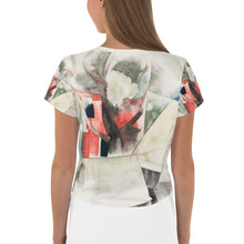 Load image into Gallery viewer, All-Over Print Crop Tee