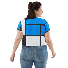 Load image into Gallery viewer, All-Over Print Crop Tee