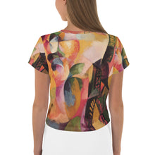 Load image into Gallery viewer, All-Over Print Crop Tee