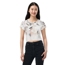 Load image into Gallery viewer, All-Over Print Crop Tee