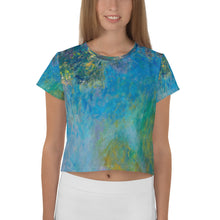Load image into Gallery viewer, All-Over Print Crop Tee