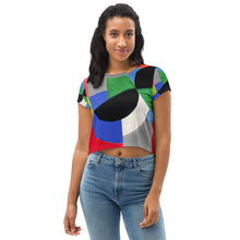 Load image into Gallery viewer, All-Over Print Crop Tee