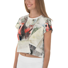 Load image into Gallery viewer, All-Over Print Crop Tee