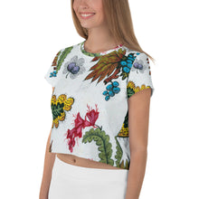 Load image into Gallery viewer, All-Over Print Crop Tee