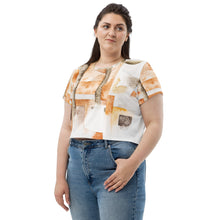Load image into Gallery viewer, All-Over Print Crop Tee