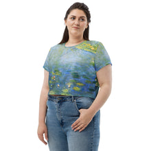 Load image into Gallery viewer, All-Over Print Crop Tee