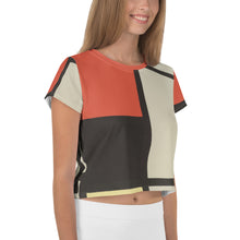Load image into Gallery viewer, All-Over Print Crop Tee