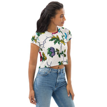 Load image into Gallery viewer, All-Over Print Crop Tee