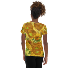 Load image into Gallery viewer, All-Over Print Women's Athletic T-shirt