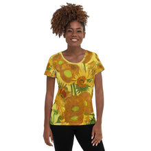 Load image into Gallery viewer, All-Over Print Women's Athletic T-shirt