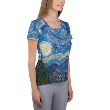 Load image into Gallery viewer, All-Over Print Women's Athletic T-shirt