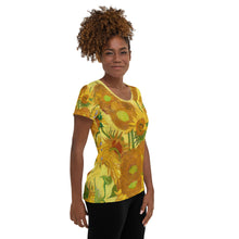 Load image into Gallery viewer, All-Over Print Women's Athletic T-shirt