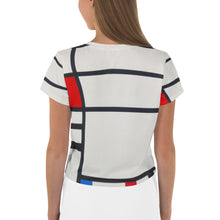 Load image into Gallery viewer, All-Over Print Crop Tee
