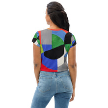 Load image into Gallery viewer, All-Over Print Crop Tee
