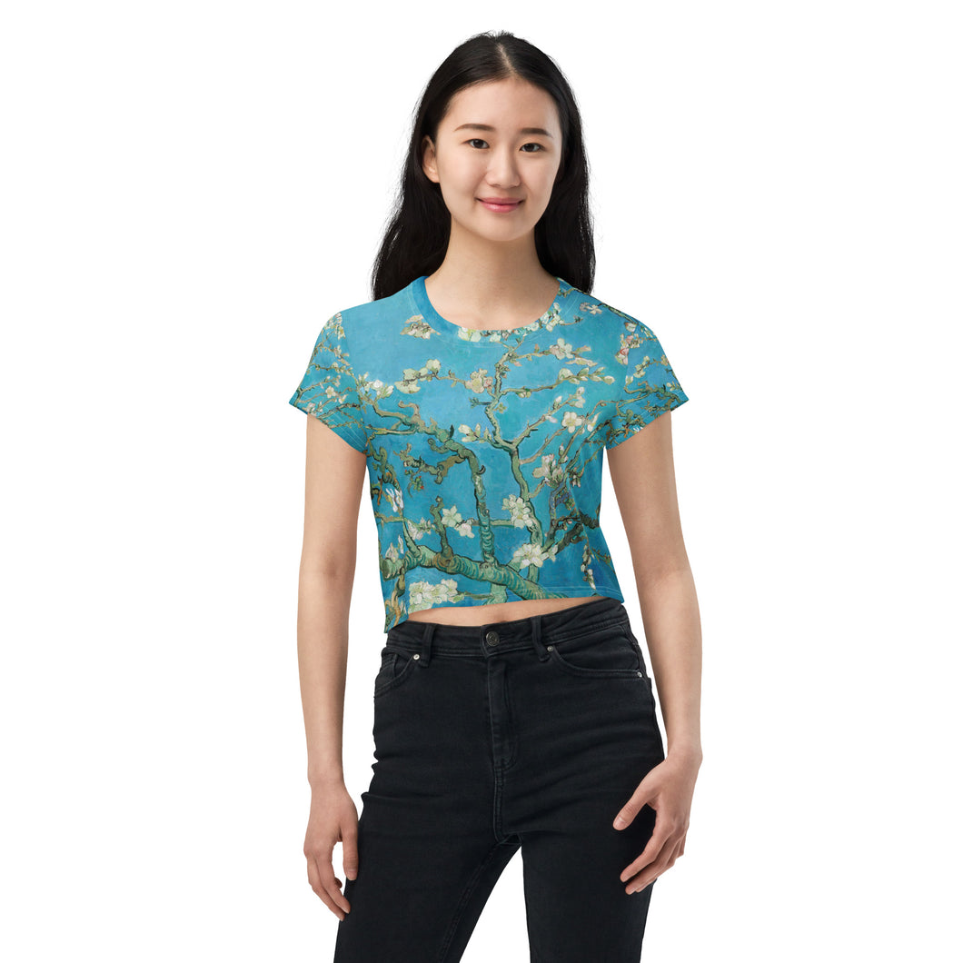 Vincent van Gogh All-Over Print Crop Tee