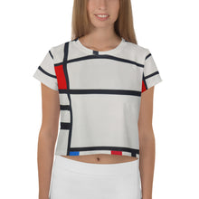 Load image into Gallery viewer, All-Over Print Crop Tee
