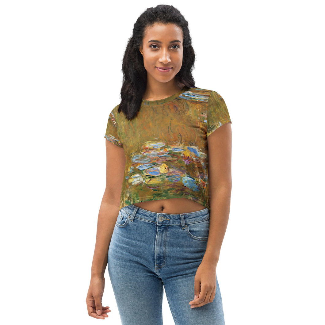 All-Over Print Crop Tee