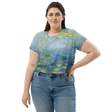 Load image into Gallery viewer, All-Over Print Crop Tee
