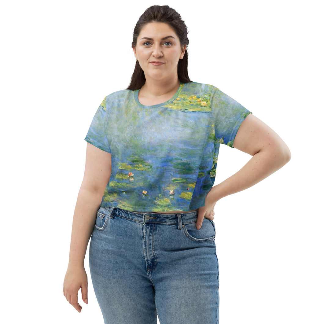All-Over Print Crop Tee