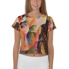 Load image into Gallery viewer, All-Over Print Crop Tee
