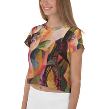 Load image into Gallery viewer, All-Over Print Crop Tee
