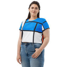 Load image into Gallery viewer, All-Over Print Crop Tee
