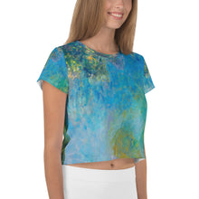 Load image into Gallery viewer, All-Over Print Crop Tee
