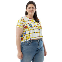 Load image into Gallery viewer, All-Over Print Crop Tee
