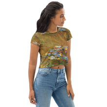 Load image into Gallery viewer, All-Over Print Crop Tee
