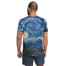 Load image into Gallery viewer, All-Over Print Men&#39;s Athletic T-shirt
