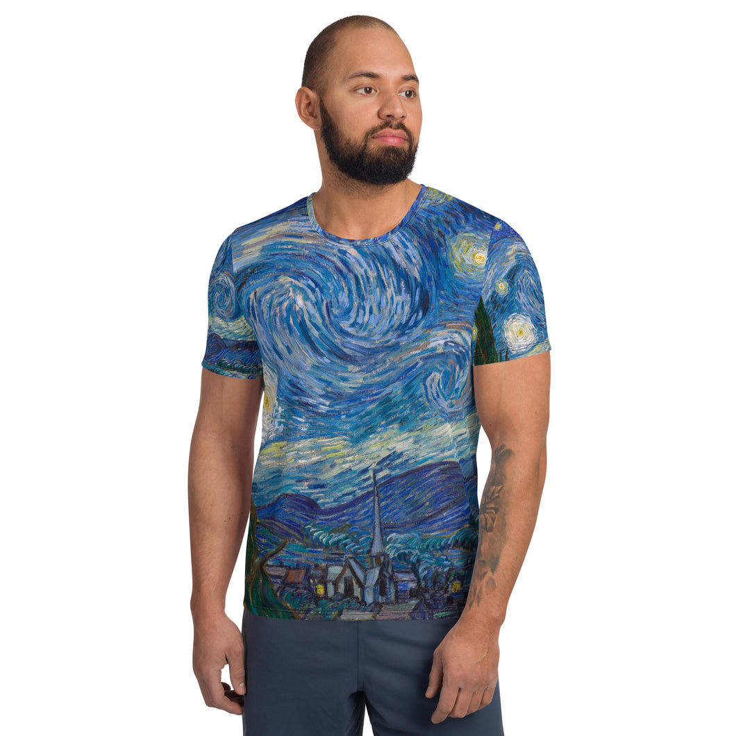 All-Over Print Men's Athletic T-shirt