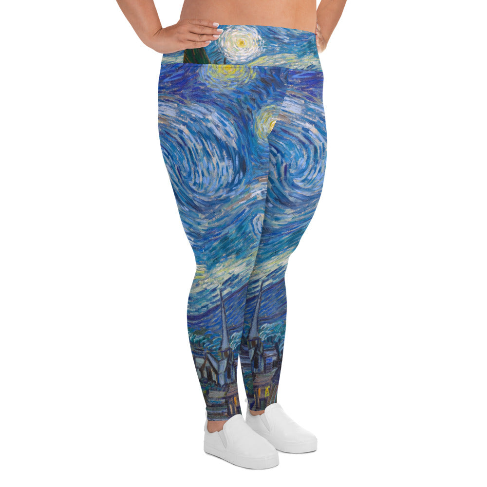 All-Over Print Plus Size Leggings