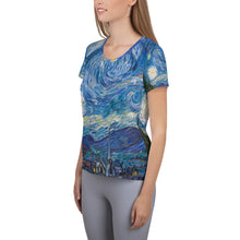 Load image into Gallery viewer, All-Over Print Women&#39;s Athletic T-shirt
